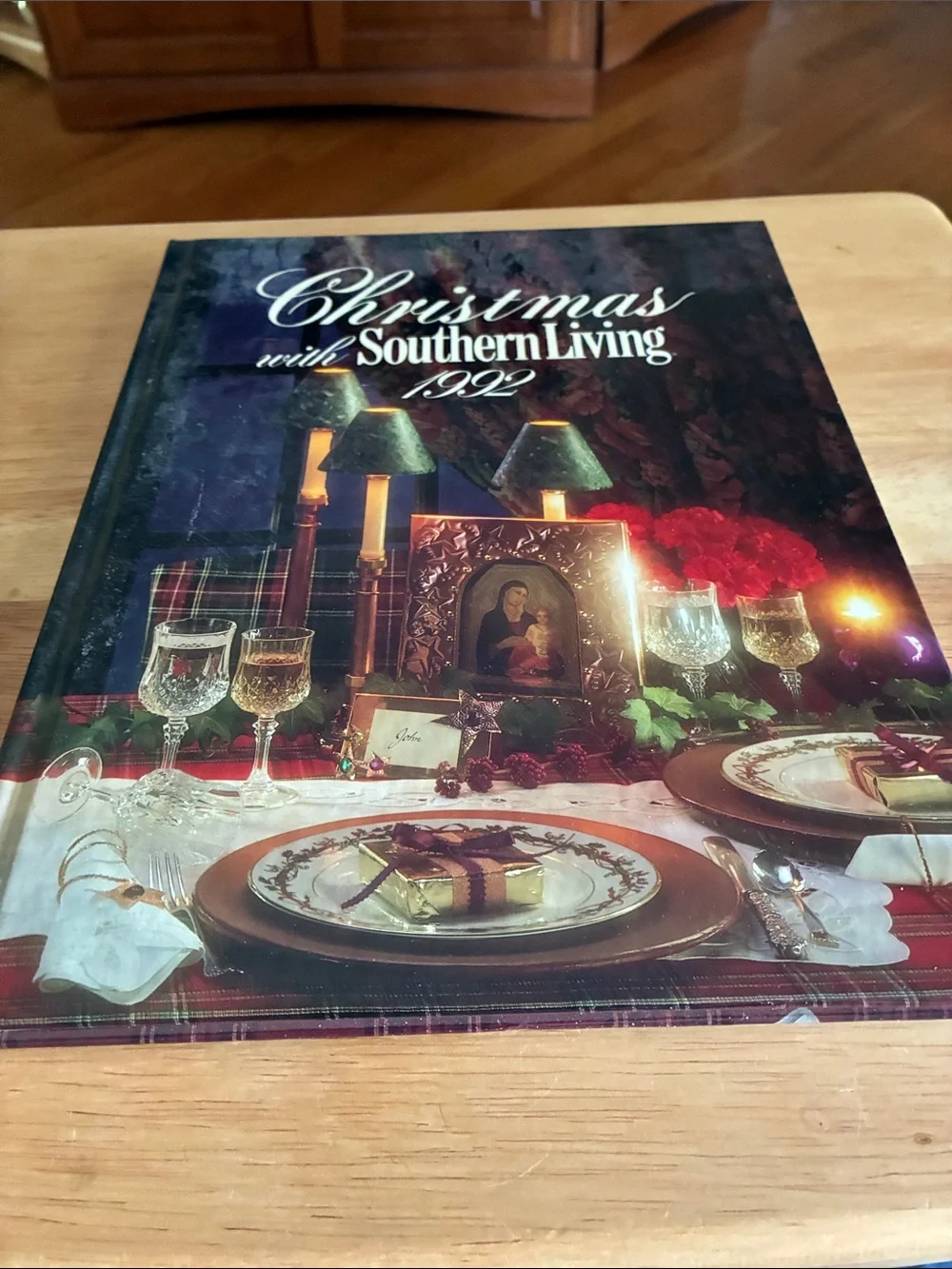 Southern Living Christmas 1992 Hardcover Book - Red, Green, Gold